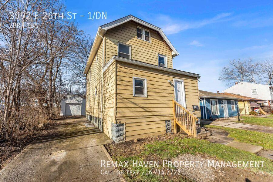 Apartment for rent at 3992 E 26th St #1 Dn, Cleveland, OH 44105