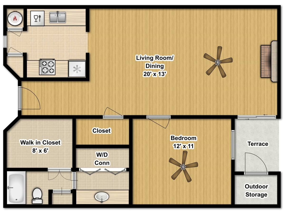 Apartment for rent at 2603 Pecan Ridge Dr, Bryan, TX 77802