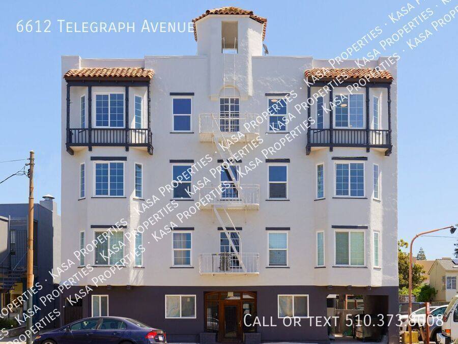 Apartment for rent at 6612 Telegraph Ave, Oakland, CA 94609