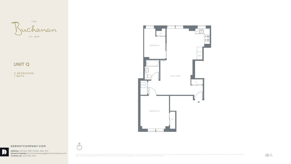 Apartment for rent at 160 E 48th St #4-Q, New York, NY 10017