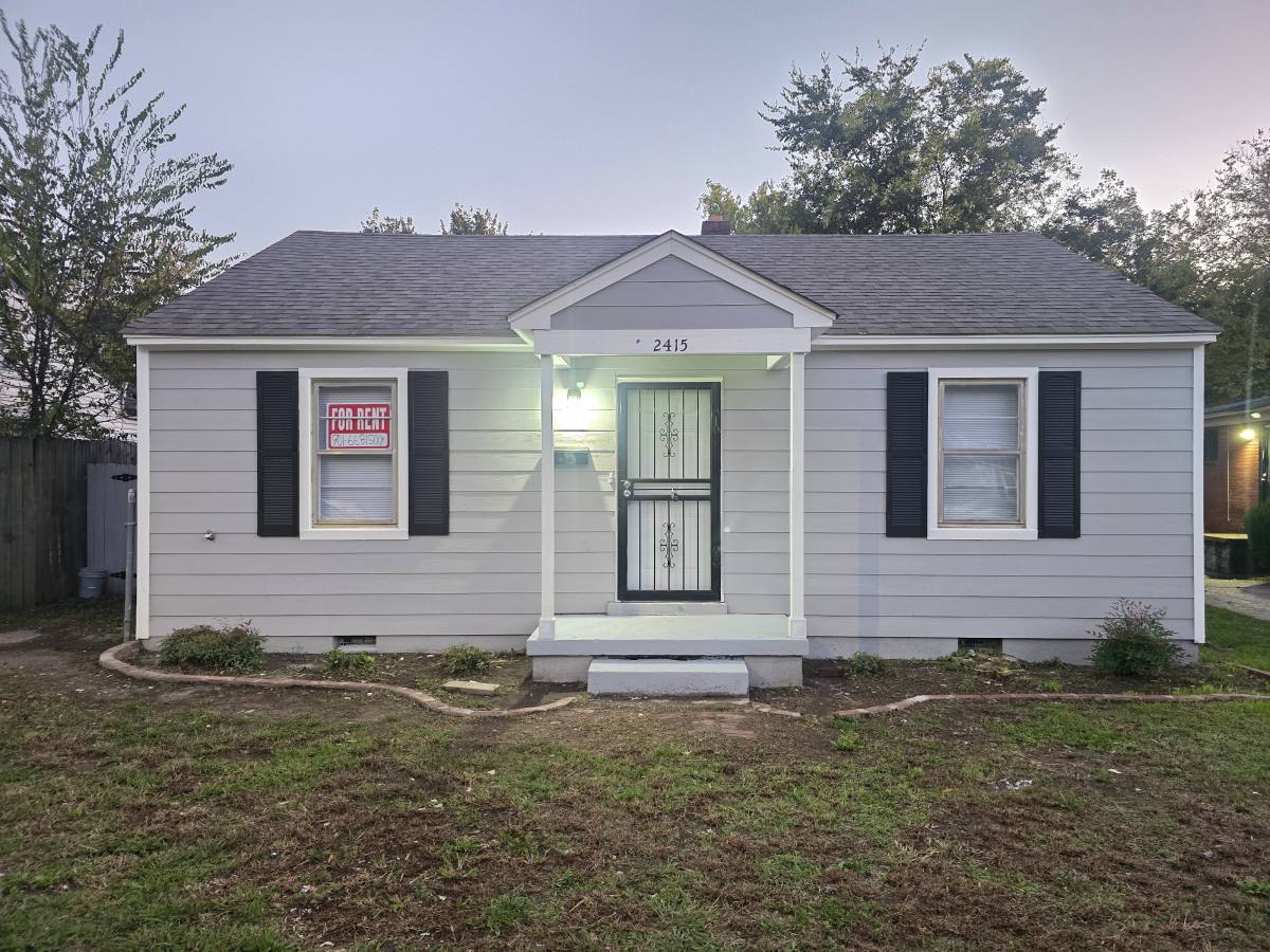 House for rent at 2415 Gentry Ave, Memphis, TN 38108