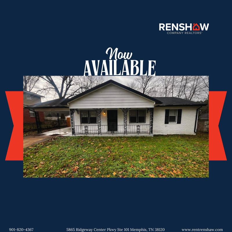 House for rent at 3773 Voltaire Ave, Memphis, TN 38128