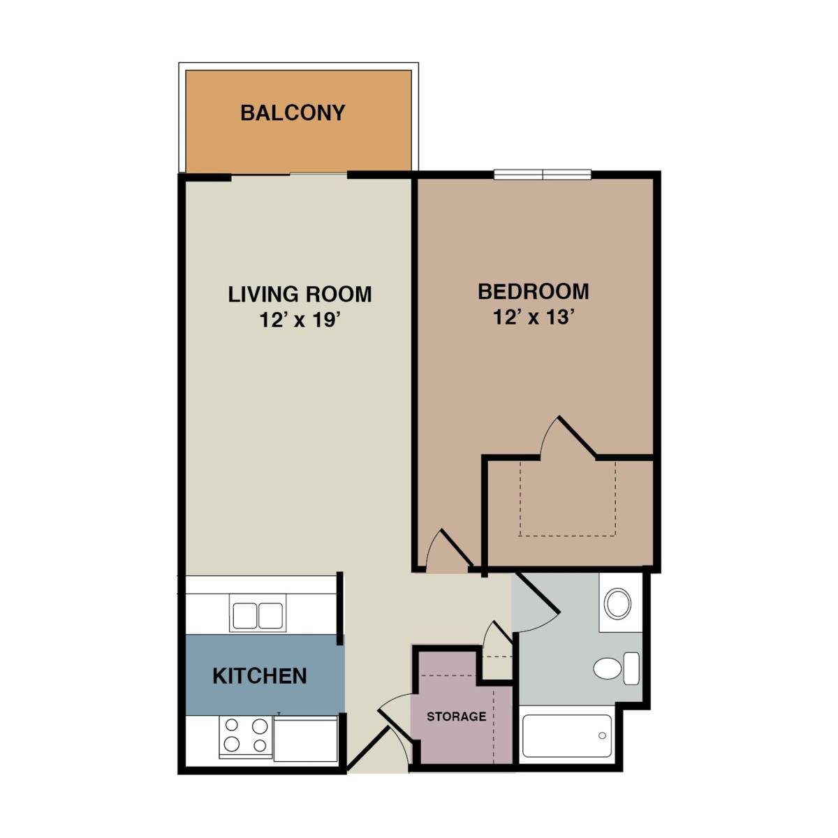 Apartment for rent at 900 E 14th St, Sioux Falls, SD 57104