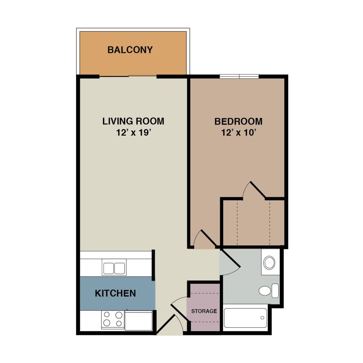 Apartment for rent at 900 E 14th St, Sioux Falls, SD 57104