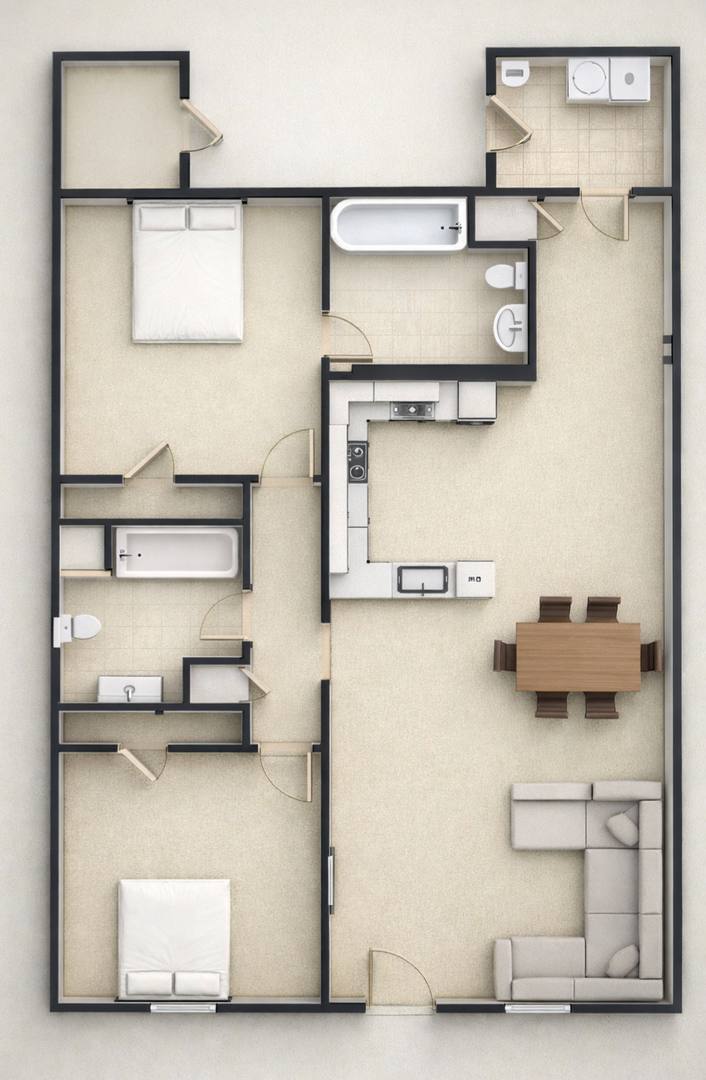 Apartment for rent at 911 N Avalon, West Memphis, AR 72301
