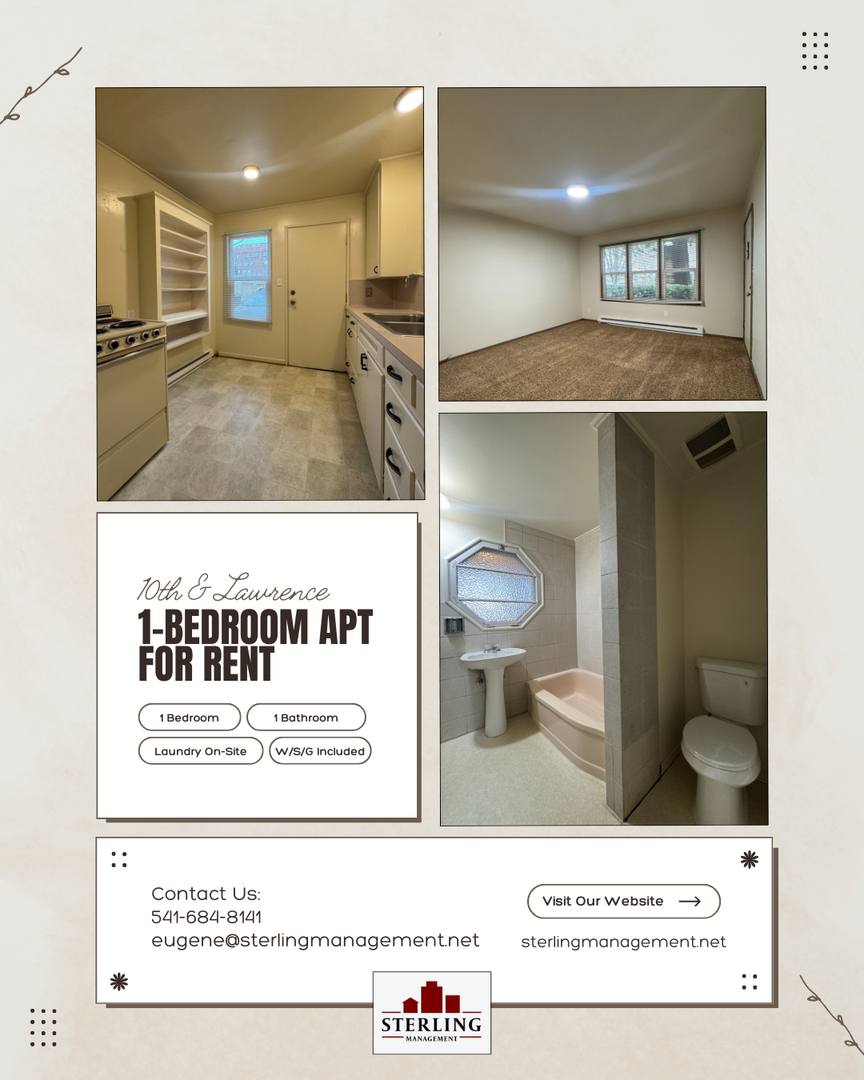 Apartment for rent at 1014 Lawrence St, Eugene, OR 97401