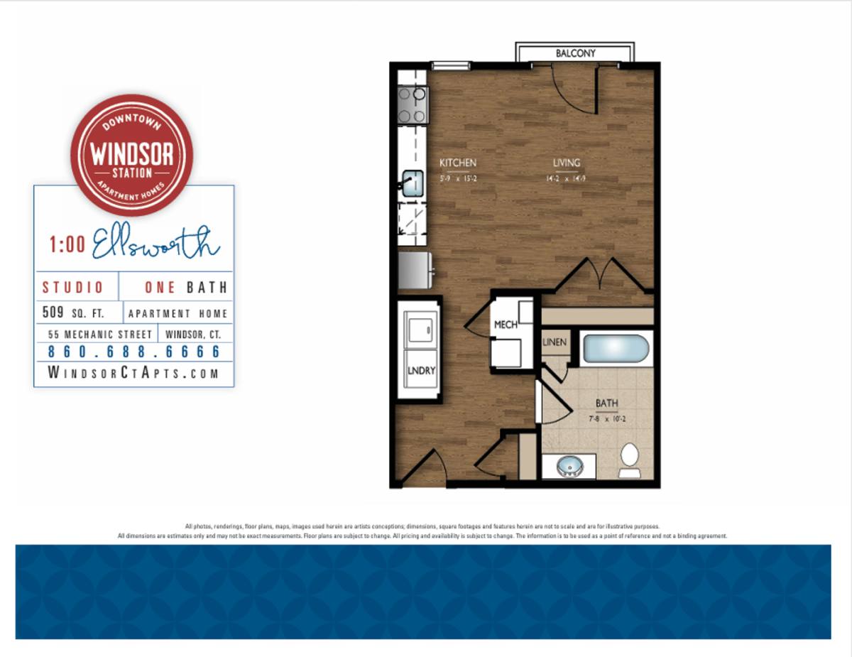 Apartment for rent at 69 Mechanic St, Windsor, CT 06095
