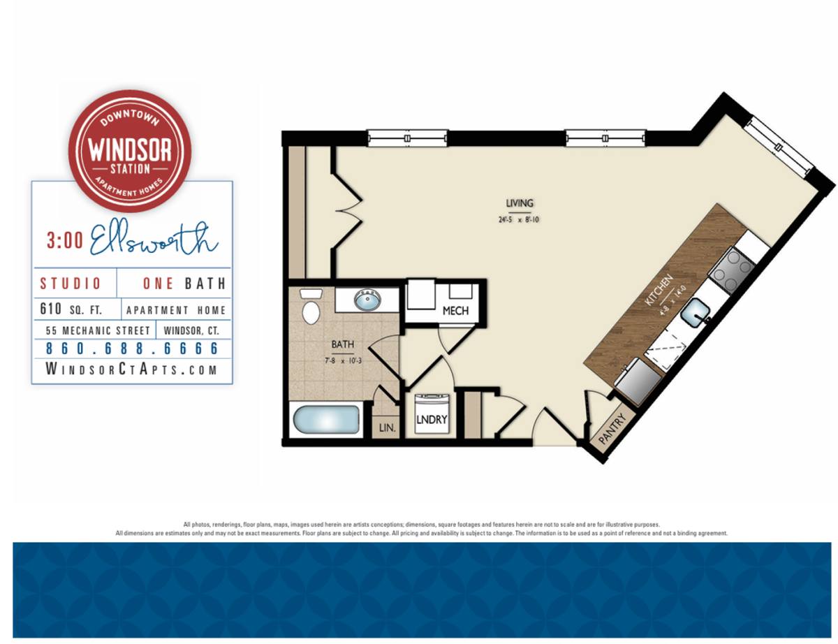 Apartment for rent at 69 Mechanic St, Windsor, CT 06095