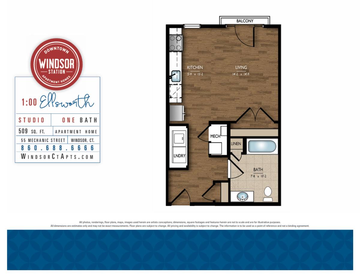 Apartment for rent at 69 Mechanic St, Windsor, CT 06095