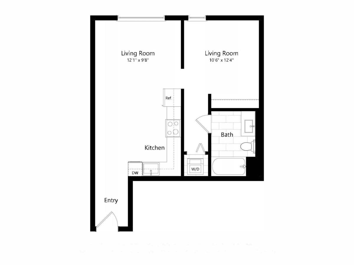 Townhouse for rent at 10431 Santa Monica Blvd, Los Angeles, CA 90025