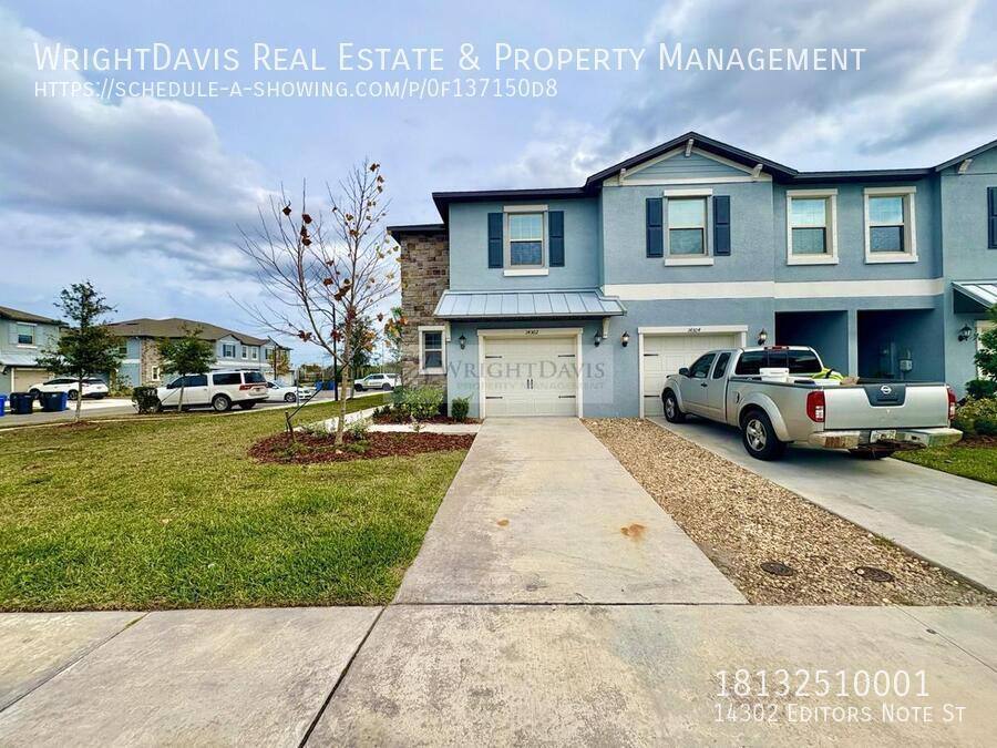 Townhouse for rent at 14302 Editors Note St, Sun City Center, FL 33573