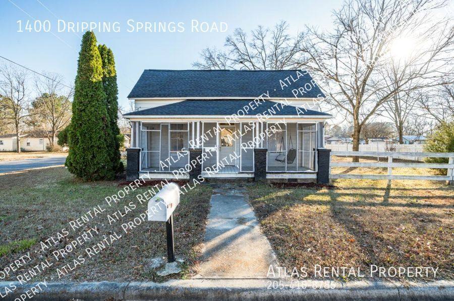 House for rent at 1400 Dripping Springs Rd, Cullman, AL 35055