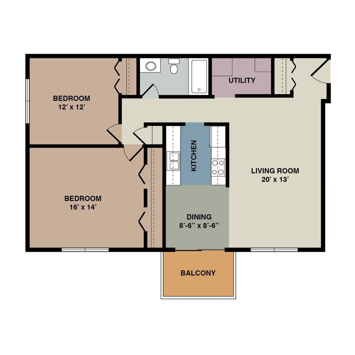 Apartment for rent at 2809 W 33rd St, Sioux Falls, SD 57105