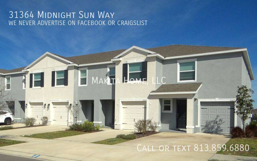 Townhouse for rent at 31364 Midnight Sun Way, Wesley Chapel, FL 33545