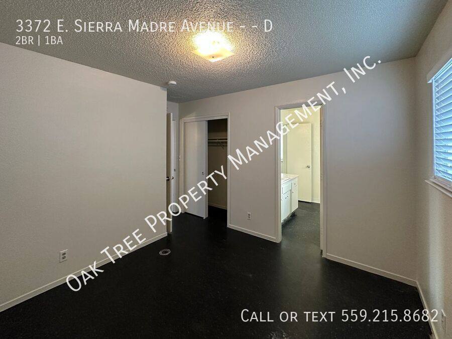 Apartment for rent at 3372 E Sierra Madre Ave #D, Fresno, CA 93726