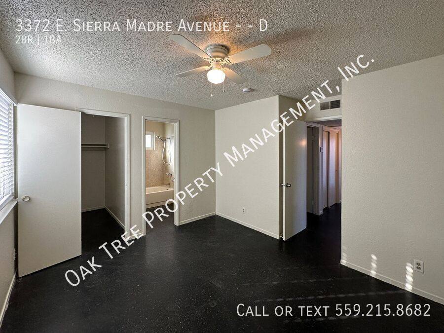 Apartment for rent at 3372 E Sierra Madre Ave #D, Fresno, CA 93726
