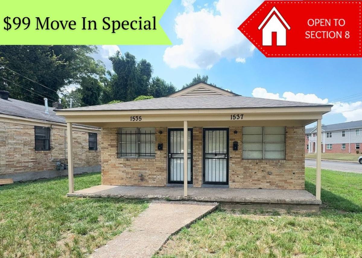 House for rent at 1531 Standridge St, Memphis, TN 38108