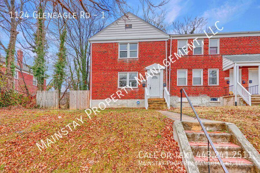 Apartment for rent at 1124 Gleneagle Rd #1, Baltimore, MD 21239
