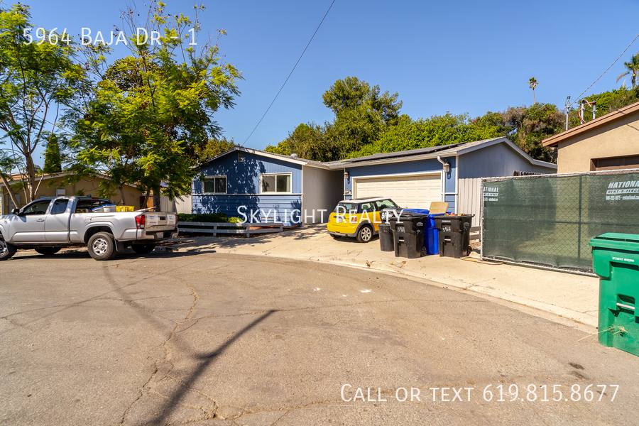 Apartment for rent at 5964 Baja Dr #1, San Diego, CA 92115