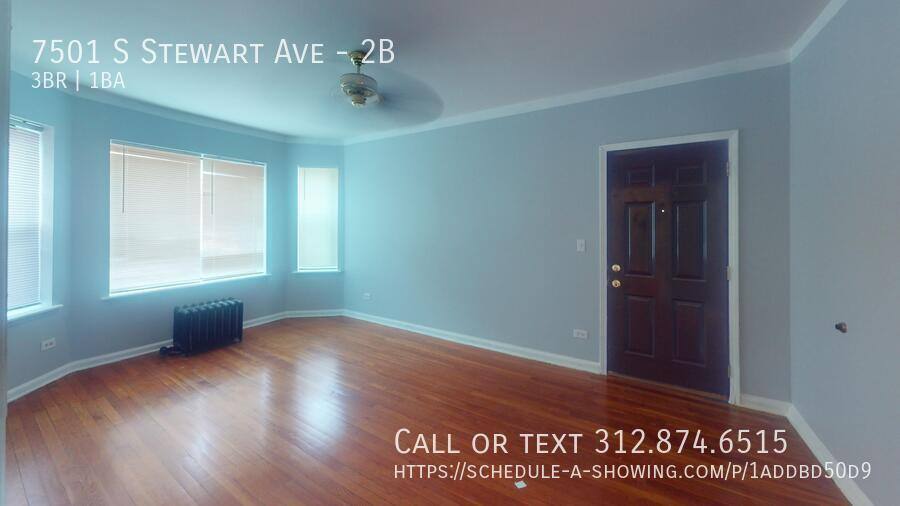 Apartment for rent at 7501 S Stewart Ave #2B, Chicago, IL 60621