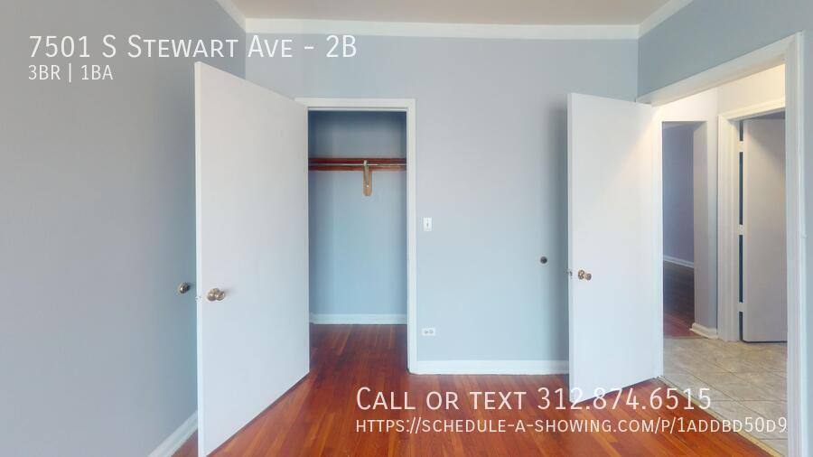 Apartment for rent at 7501 S Stewart Ave #2B, Chicago, IL 60621