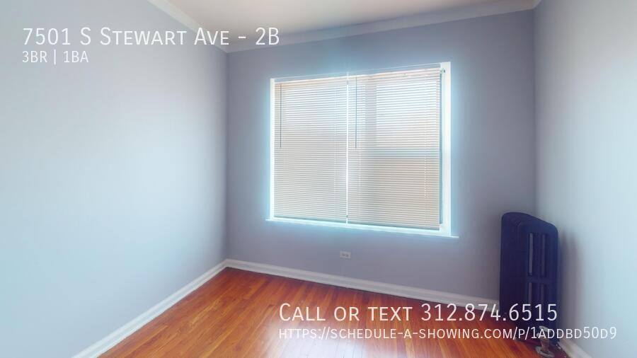 Apartment for rent at 7501 S Stewart Ave #2B, Chicago, IL 60621