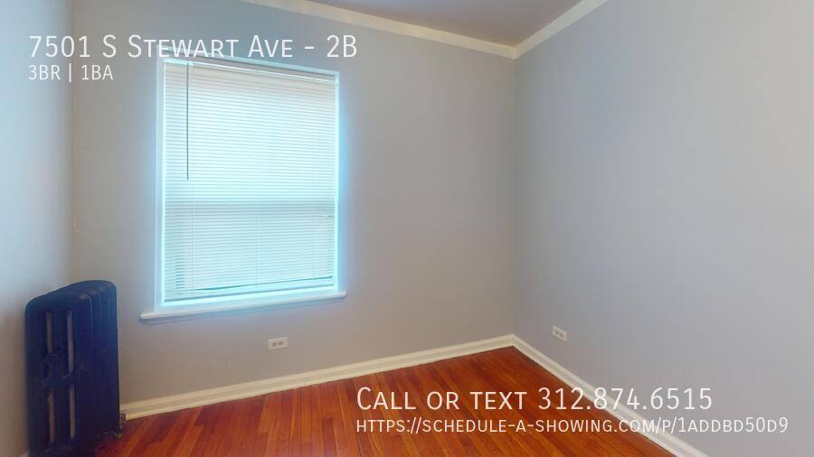 Apartment for rent at 7501 S Stewart Ave #2B, Chicago, IL 60621