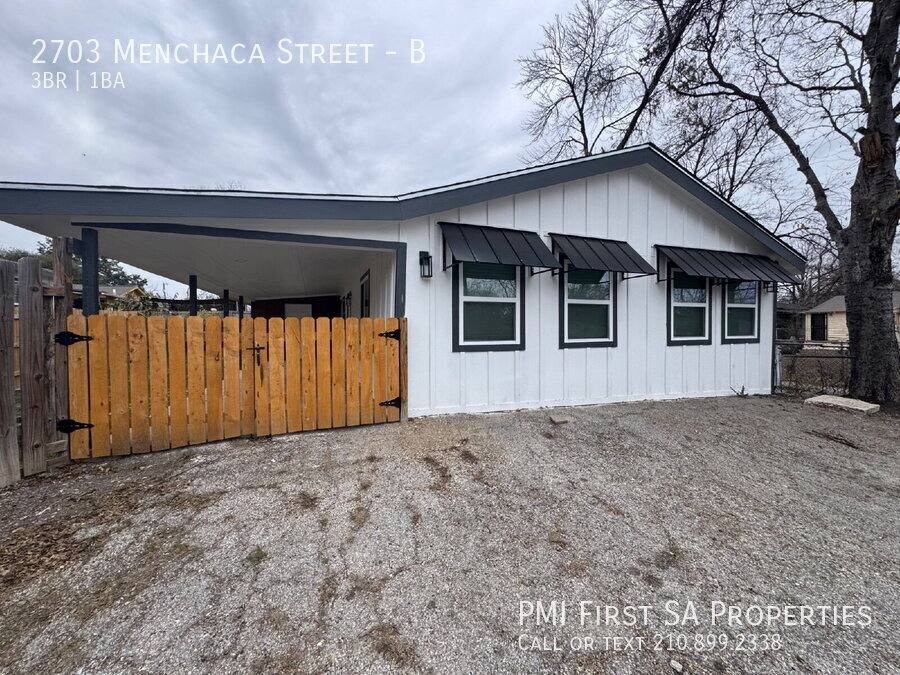 House for rent at 2703 Menchaca St #B, San Antonio, TX 78228