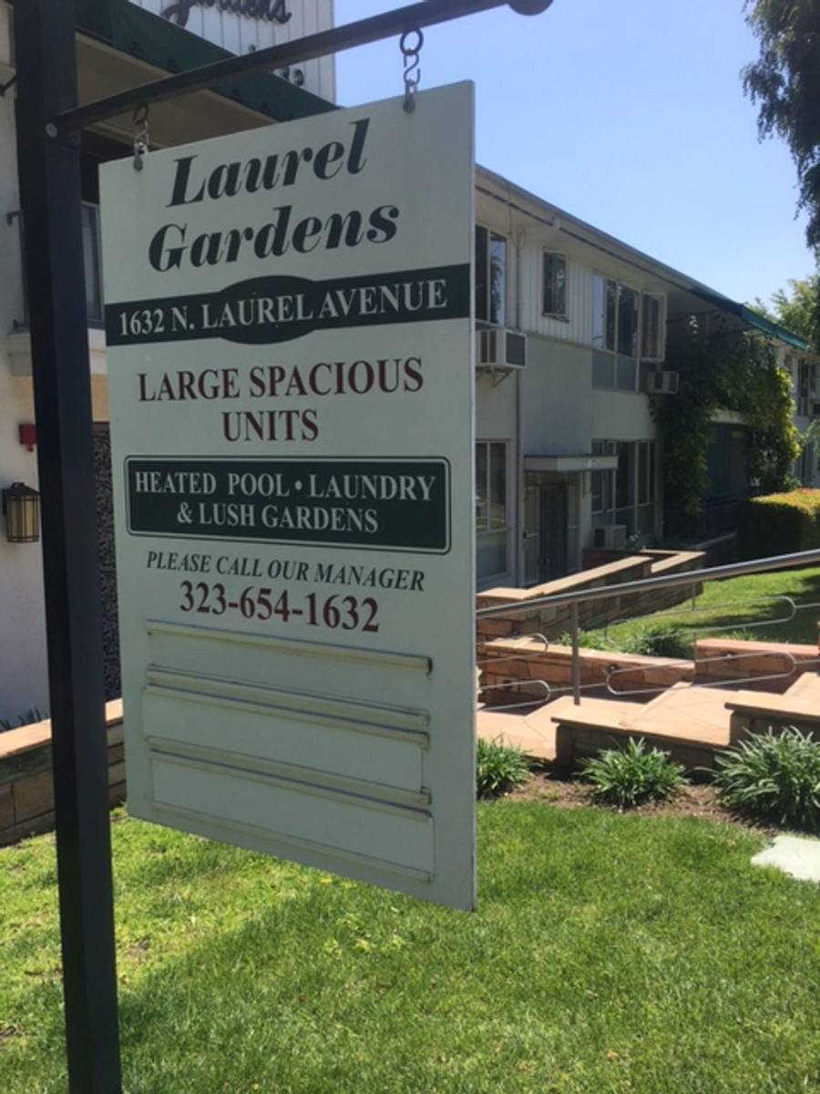 Apartment for rent at 1632 N Laurel Ave, Los Angeles, CA 90046