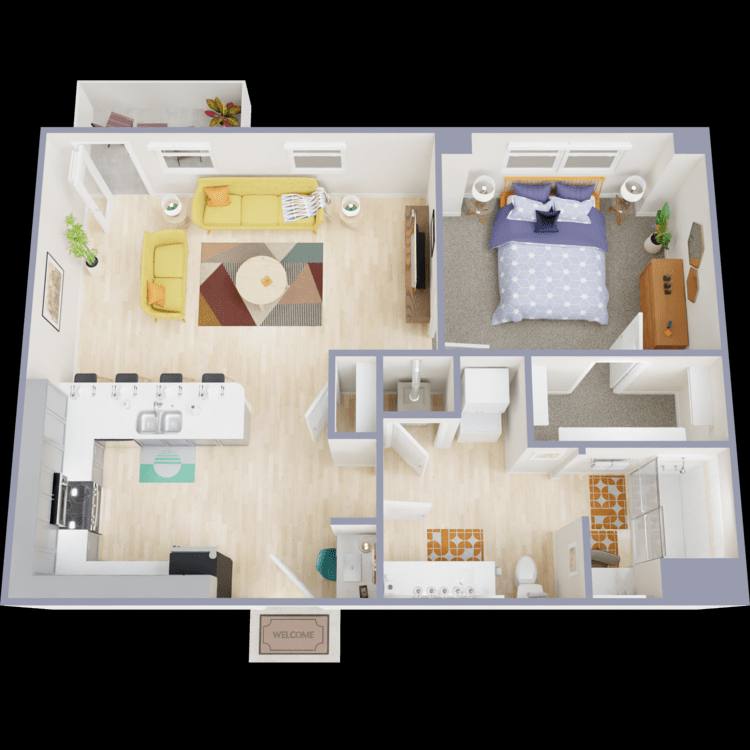 Apartment for rent at The Gibson, 2422 S Carrier Parkway, Grand Prairie, TX 75051