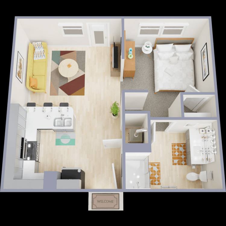 Apartment for rent at The Gibson, 2422 S Carrier Parkway, Grand Prairie, TX 75051