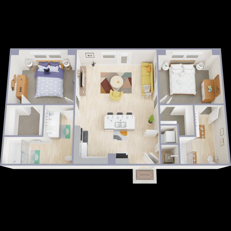 Apartment for rent at The Gibson, 2422 S Carrier Parkway, Grand Prairie, TX 75051