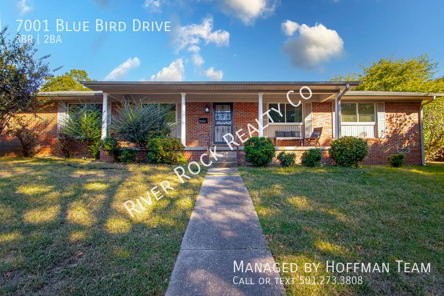 House for rent at 7001 Blue Bird Dr, Little Rock, AR 72205