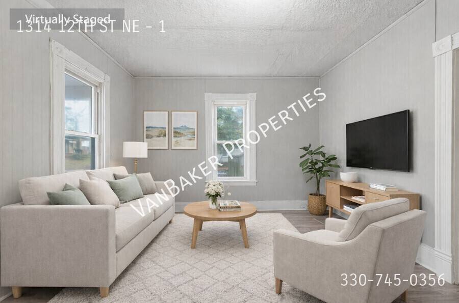 Apartment for rent at 1314 12th St NE #2, Canton, OH 44705