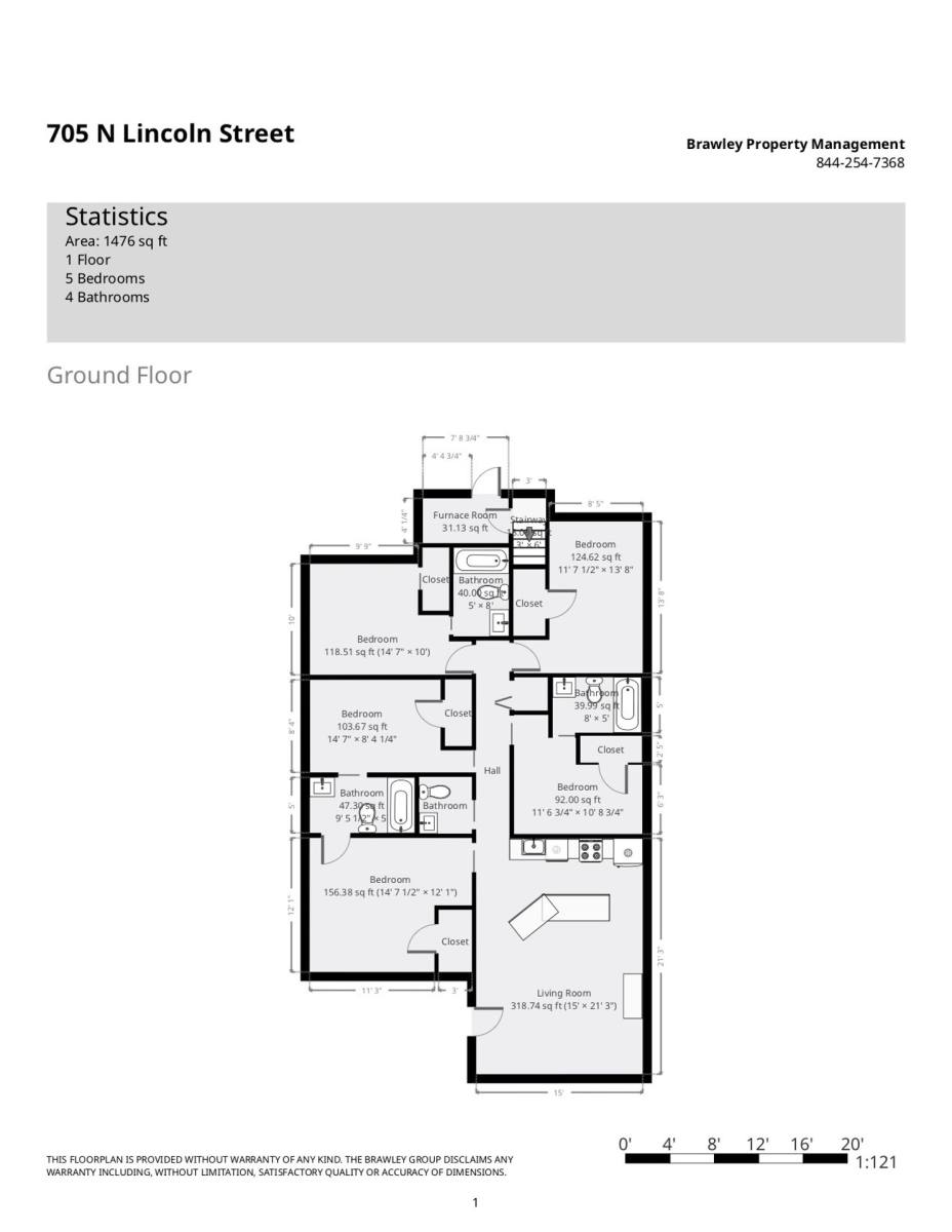 Apartment for rent at 705 N Lincoln St, Bloomington, IN 47408