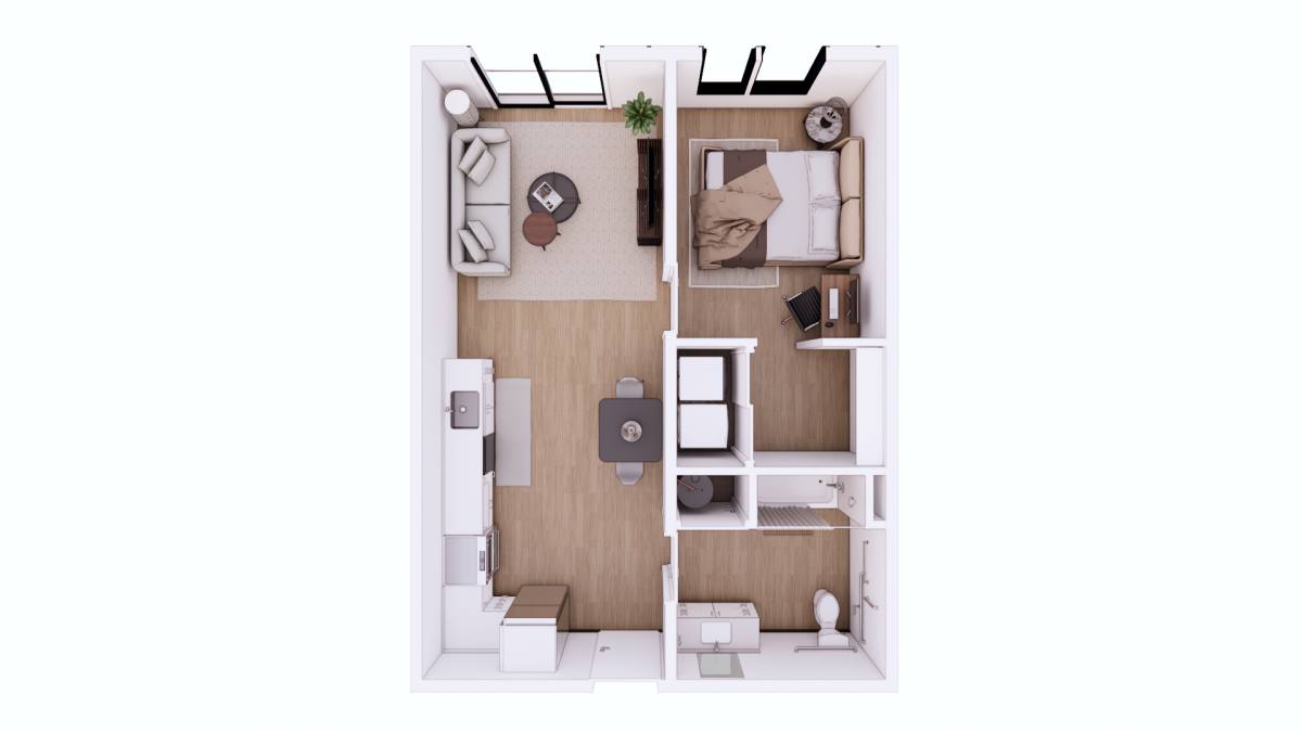 Apartment for rent at 2211 University Ave, Des Moines, IA 50311