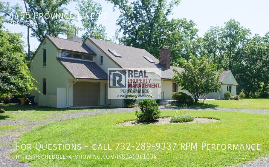 House for rent at 4495 Province Line Rd, Princeton, NJ 08540