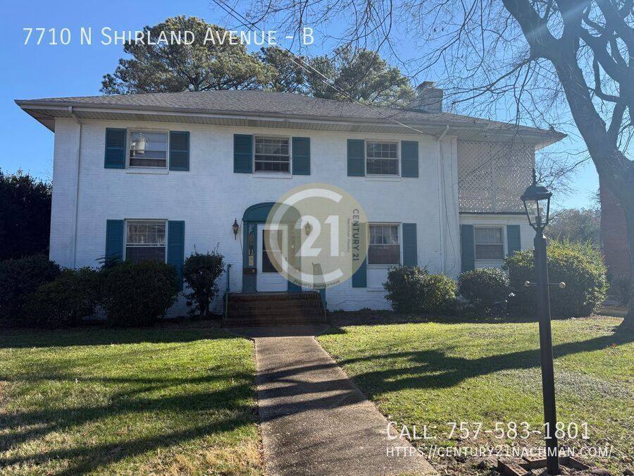 Apartment for rent at 7710 N Shirland Ave #B, Norfolk, VA 23505