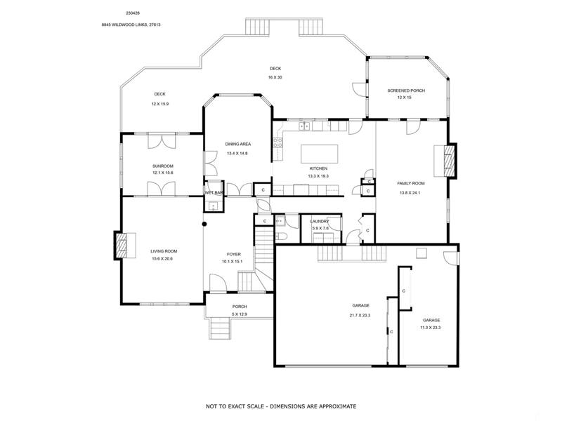 House for rent at 8845 Wildwood Links, Raleigh, NC 27615