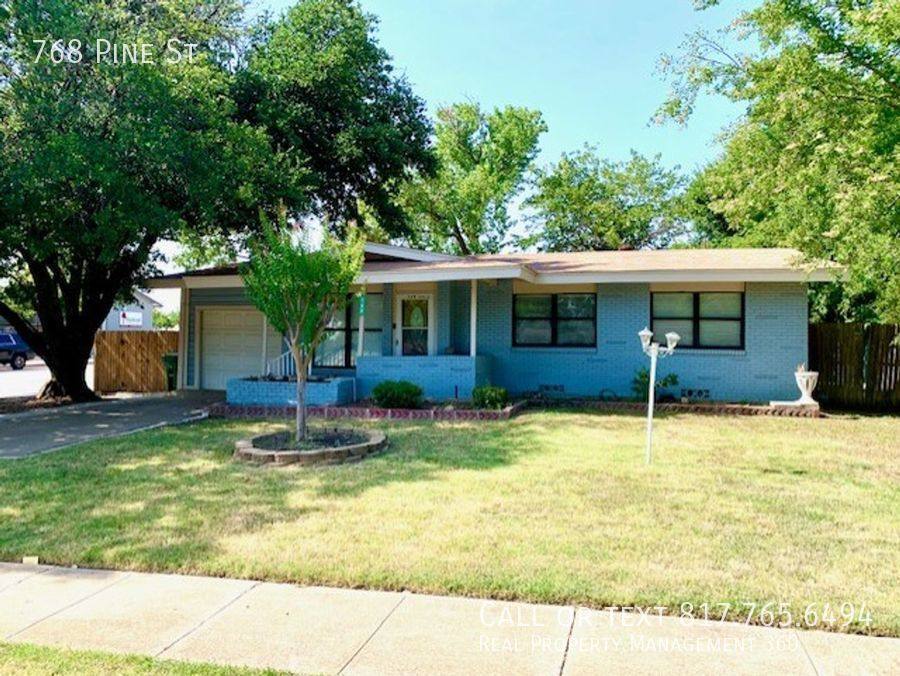 House for rent at 768 Pine St, Hurst, TX 76053