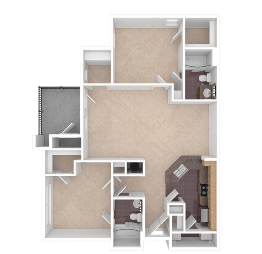 Apartment for rent at 101 Crossings Dr, Millbrook, AL 36054