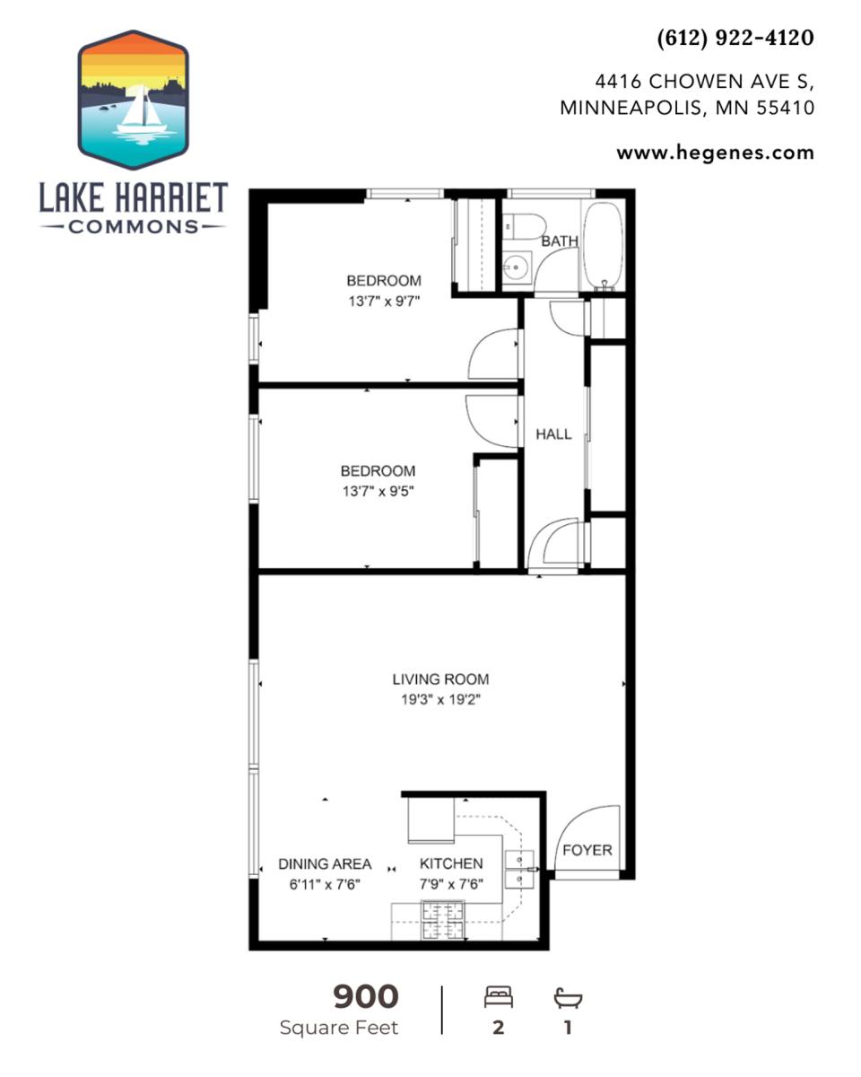 Apartment for rent at 4408 Chowen Ave S, Minneapolis, MN 55410