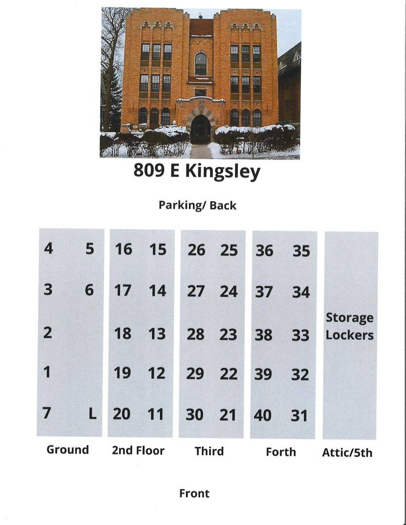 Apartment for rent at 809 E Kingsley St, Ann Arbor, MI 48104