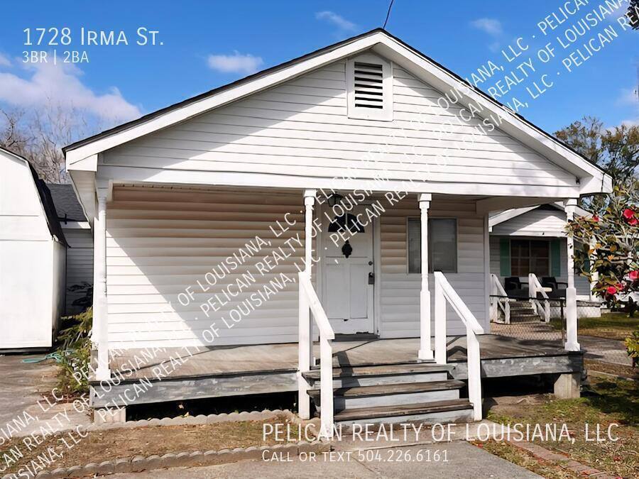 House for rent at 1728 Irma St, Marrero, LA 70072