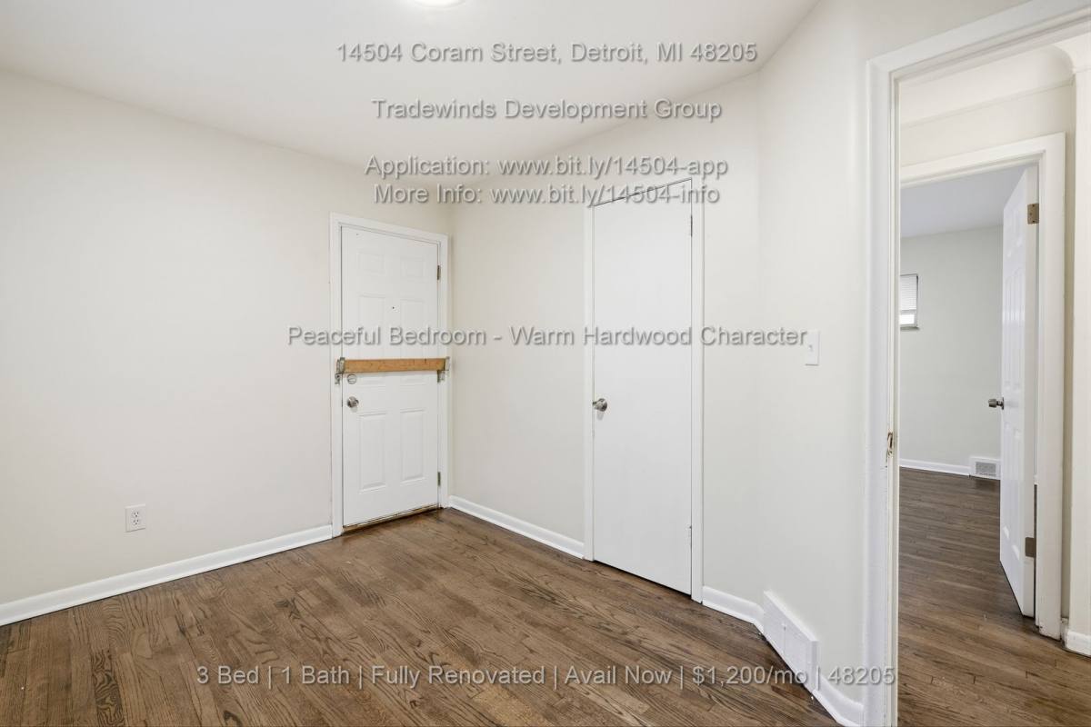 House for rent at 14504 Coram St, Detroit, MI 48205