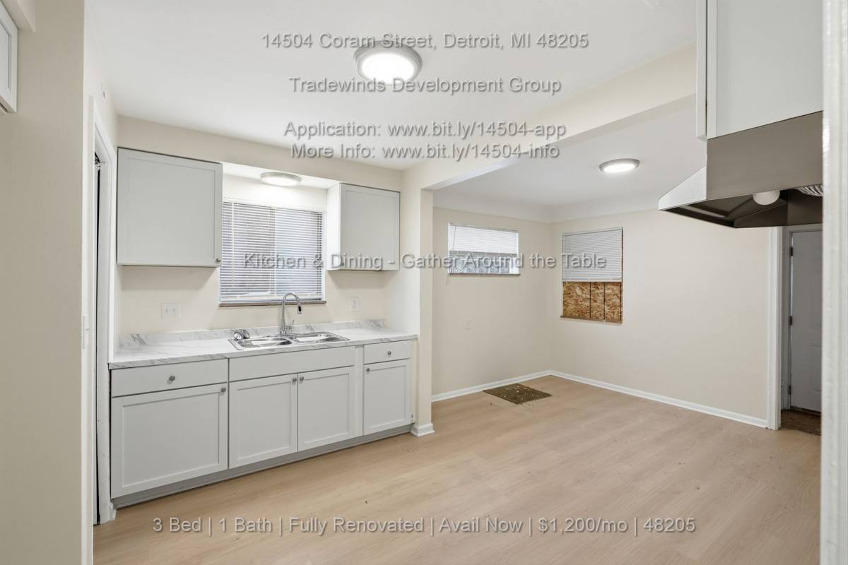 House for rent at 14504 Coram St, Detroit, MI 48205