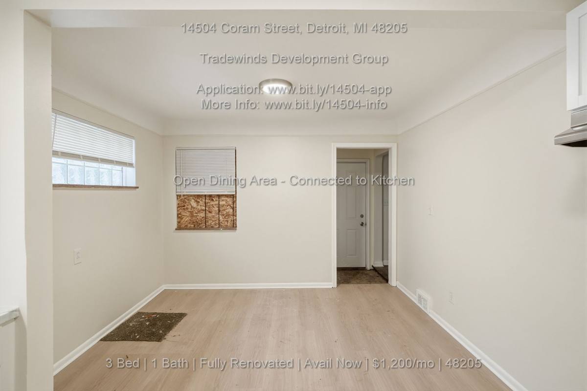 House for rent at 14504 Coram St, Detroit, MI 48205