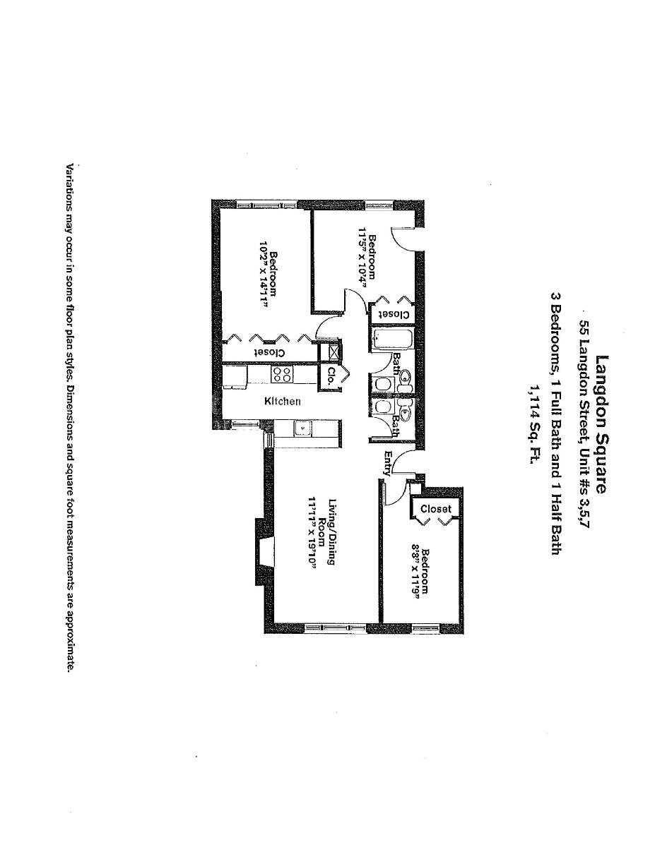 Apartment for rent at 59 Langdon St, Cambridge, MA 02138