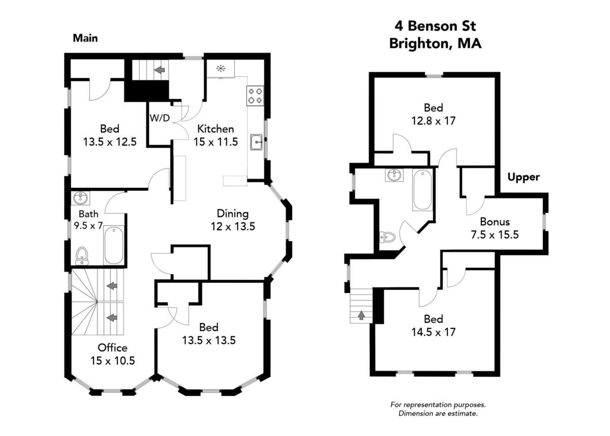 Apartment for rent at 14 Benson St, Brighton, MA 02135