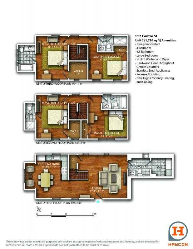 Apartment for rent at 123 Centre St Fort Hill, Roxbury, MA 02119